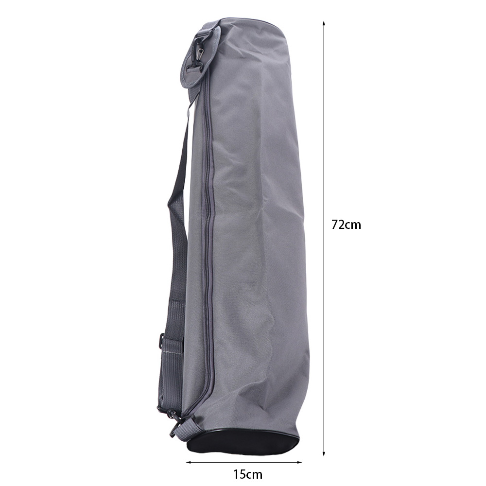 Pilates Yoga Bag - กระเป๋าใส่เสื่อโยคะแบบหนา ซิปคู่ พับได้ กระเป๋าเป้สะพายหลังสำหรับเสื่อพิลาทิส จัดเก็บได้หลากหลาย สายปรับได้