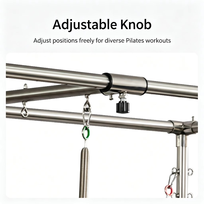 อุปกรณ์ฝึกโยคะทรงสี่เหลี่ยมคาง - Pilates Yoga Reformer บทวิจารณ์และราคา