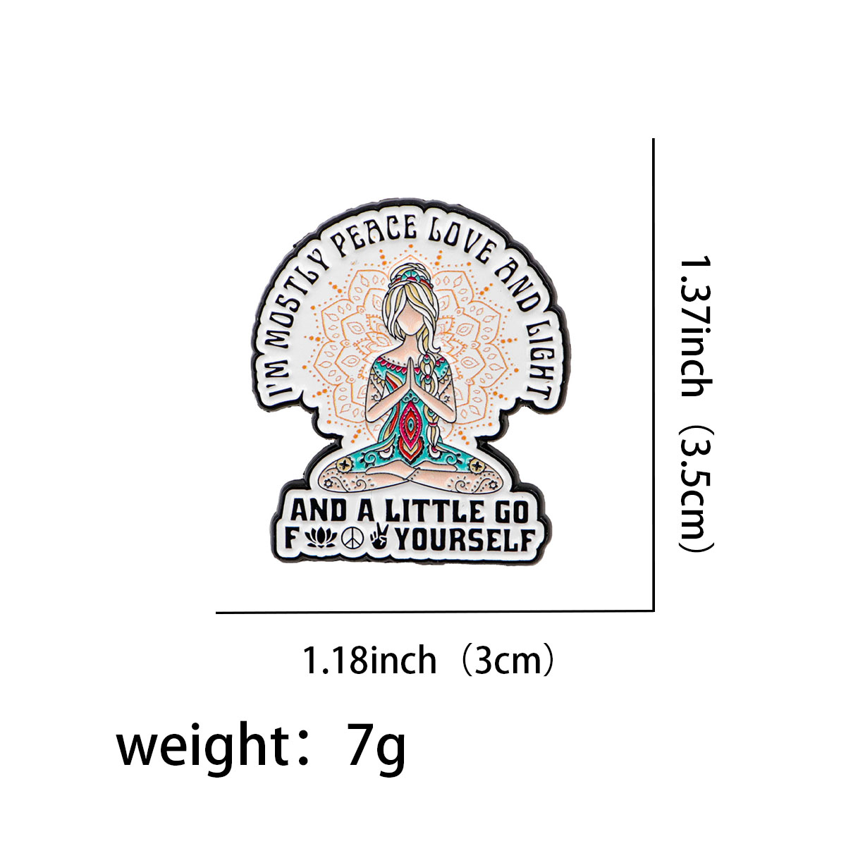 ตลกโยคะEnamel Pinsตลกอ้างเข็มก - Pilates Yoga Bag บทวิจารณ์และราคา