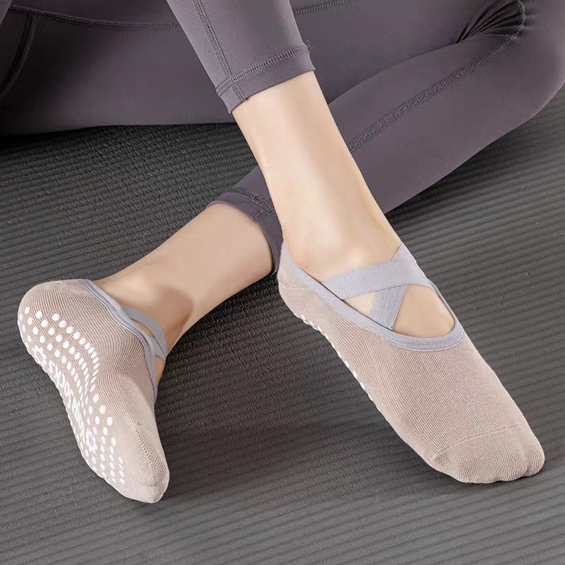 ถุงเท้าโยคะสำหรับผู้หญิงมืออาช - Pilates & Yoga Vertebrasana บทวิจารณ์และราคา