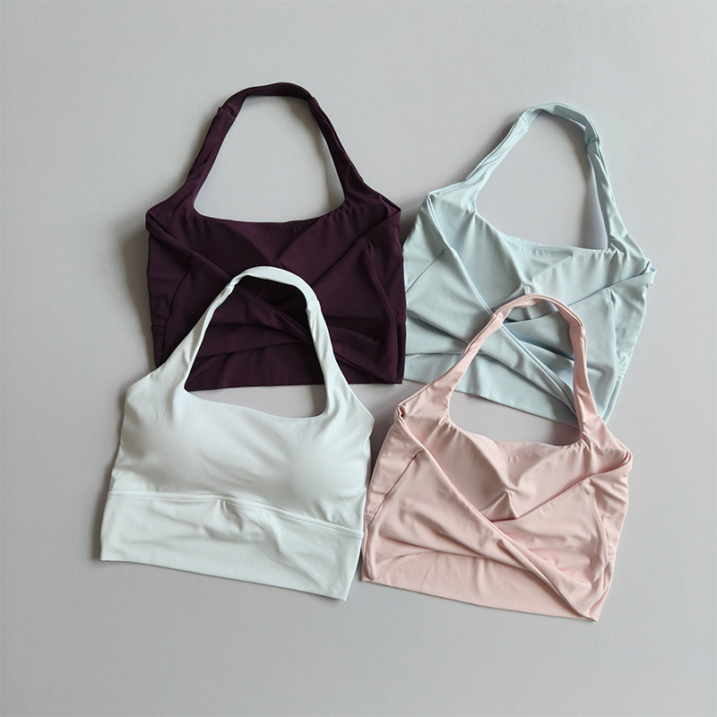 เสื้อกล้ามโยคะแบบคล้องคอสำหรับ - Pilates Yoga One บทวิจารณ์และราคา