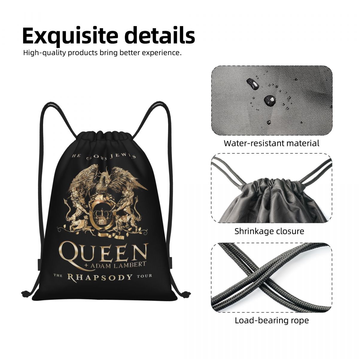 Freddie กระเป๋าหูรูดลายมงกุฎปร - Pilates Yoga Bag บทวิจารณ์และราคา
