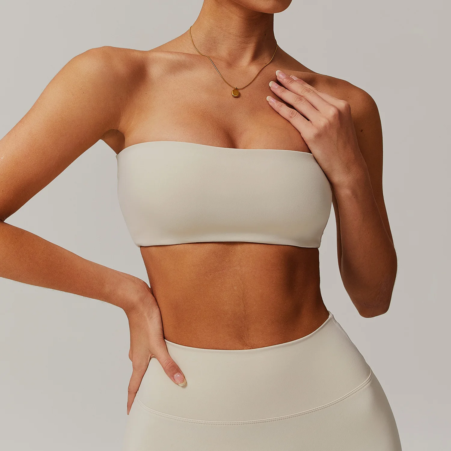 เสื้อชั้นในกีฬาแบบไร้ตะเข็บสำห - Pilates Yoga Wrap Top บทวิจารณ์และราคา