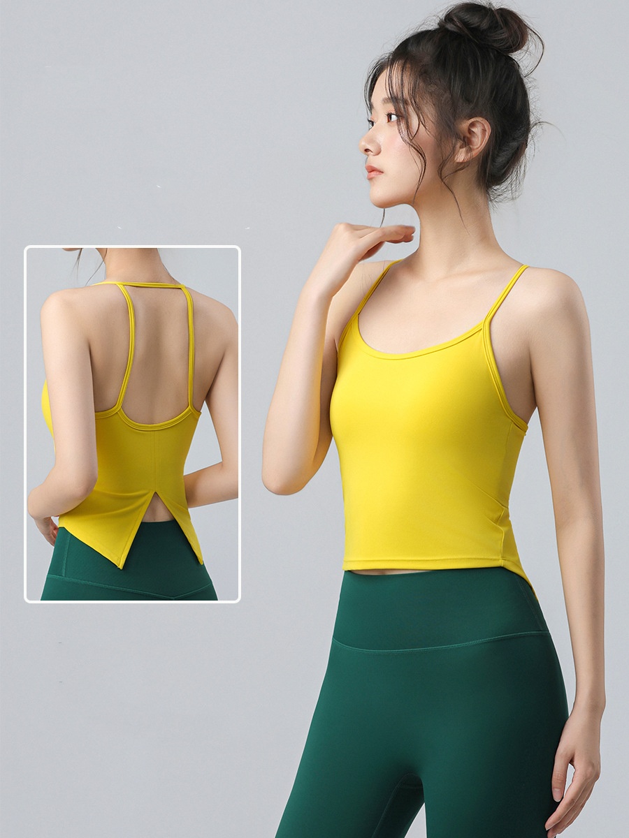 เสื้อกล้ามโยคะแบบชิ้นเดียวสำหร - Pilates Yoga One บทวิจารณ์และราคา
