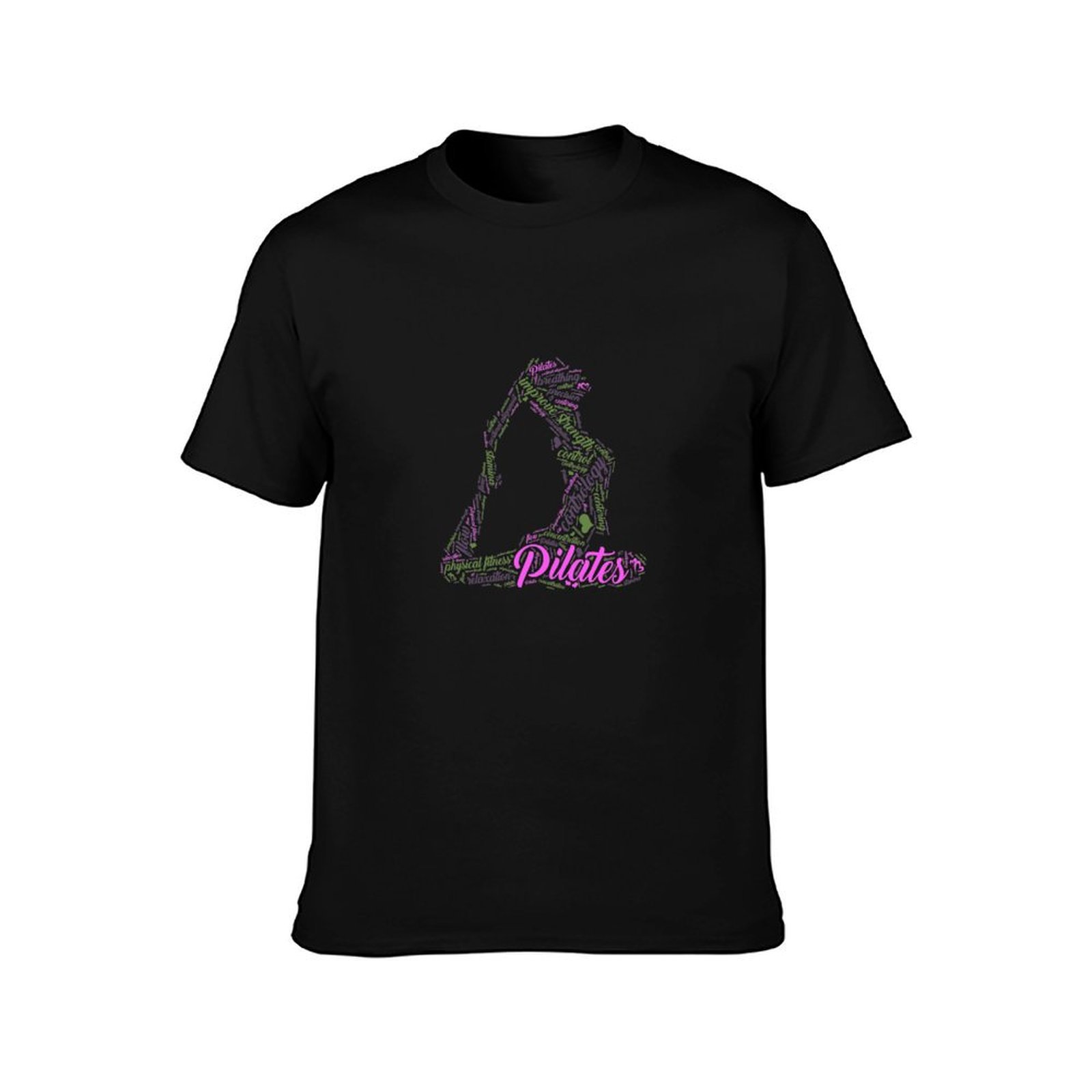 เสื้อยืดลายคำศัพท์เกี่ยวกับควา - Pilates Yoga Class บทวิจารณ์และราคา