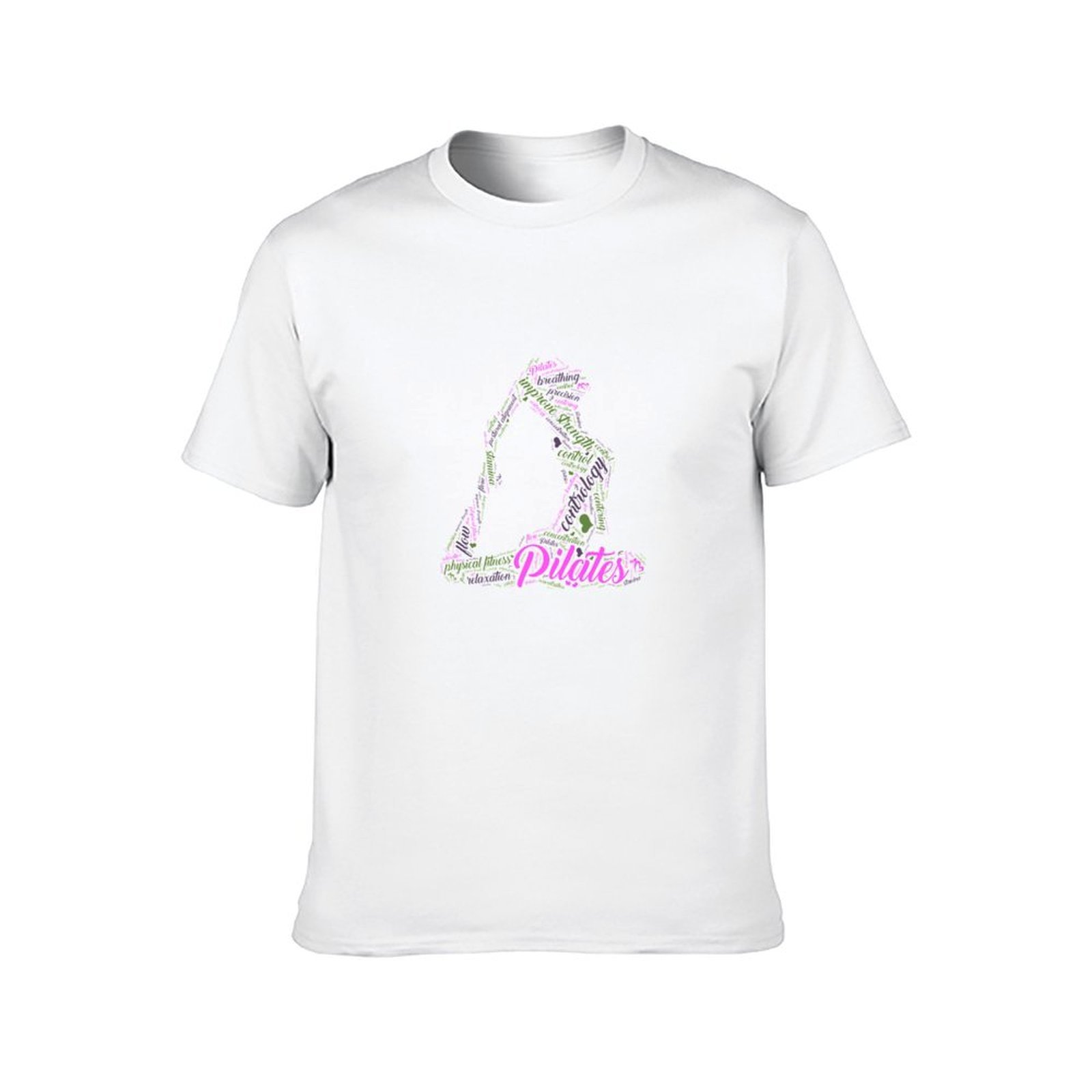 เสื้อยืดพิมพ์ลายพิเศษสำหรับผู้ - Pilates Yoga Class บทวิจารณ์และราคา